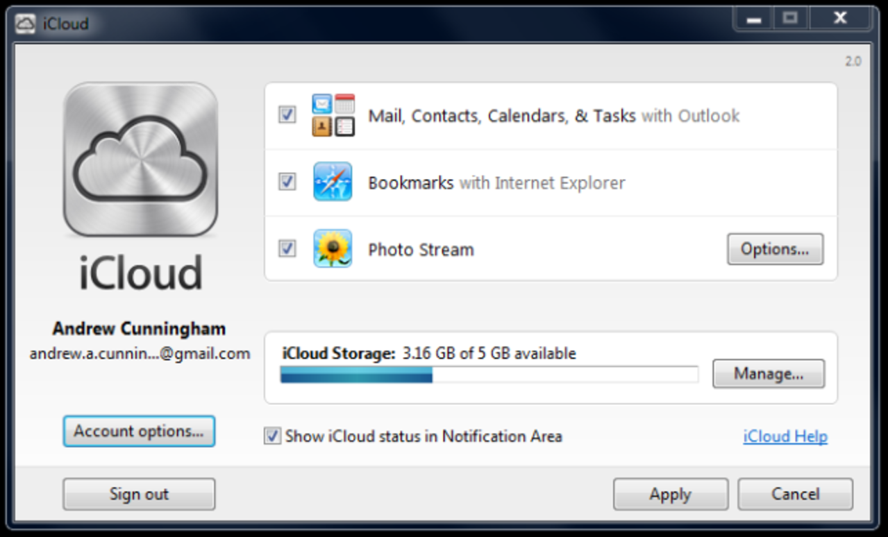 trouble downloading icloud for windows 10